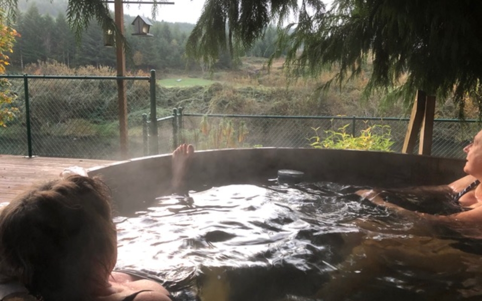 Alsea Stay — hottub