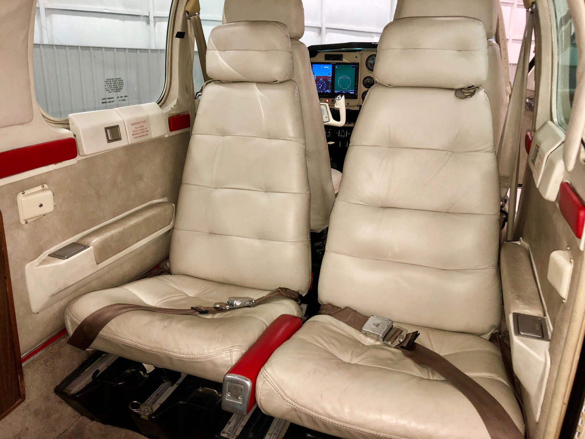 Sightseeing Flight — Your seats on the flight